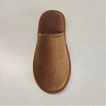 Classic mens slipéir faoi dhíon suede fabraice taobh uachtair ceangailteach stíl outsole.(3)