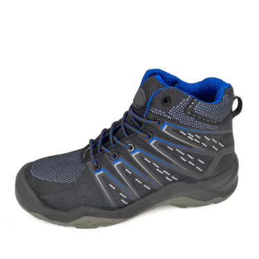 Sportive style safety shoes with PU injection sole. (4)