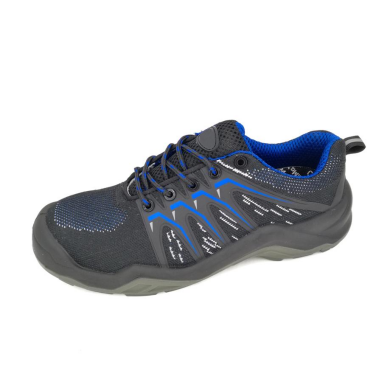 Sportive style safety shoes with PU injection sole. (1)